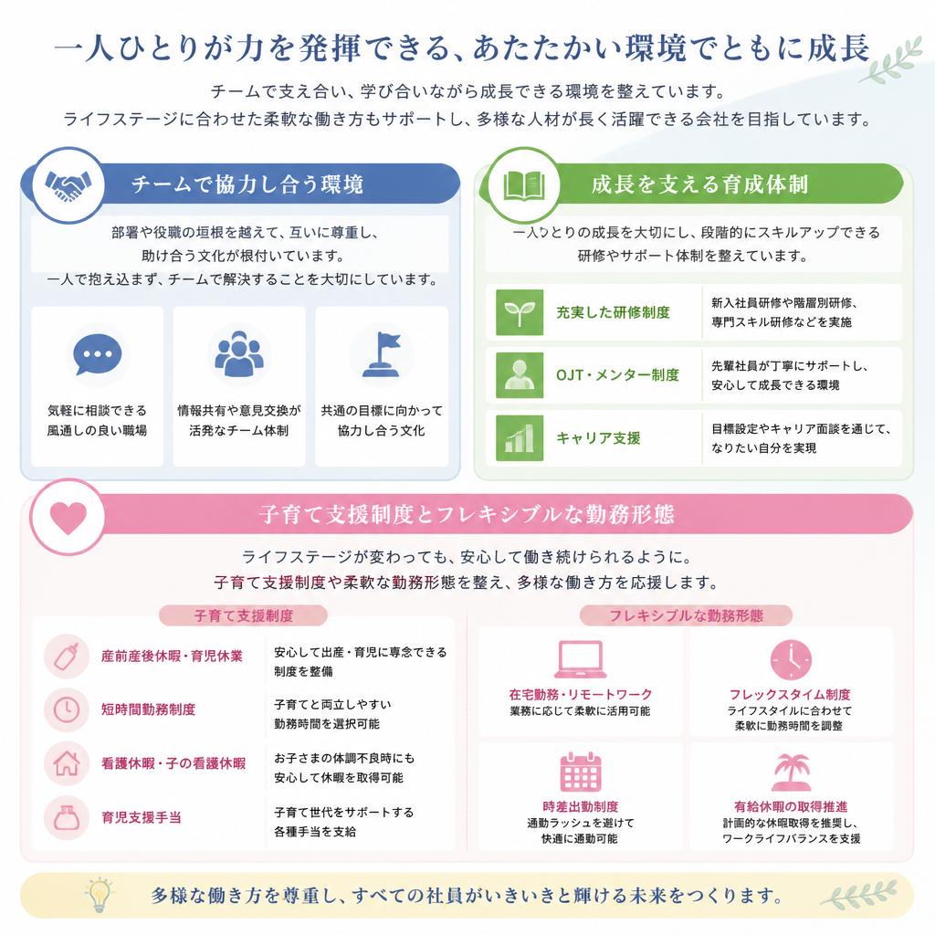 5. 働きやすい職場環境