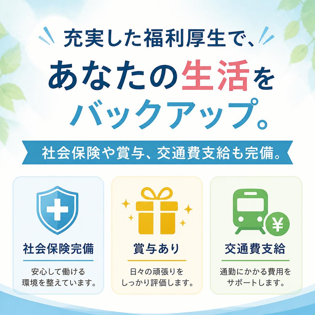 2. 働きやすさを重視した福利厚生
