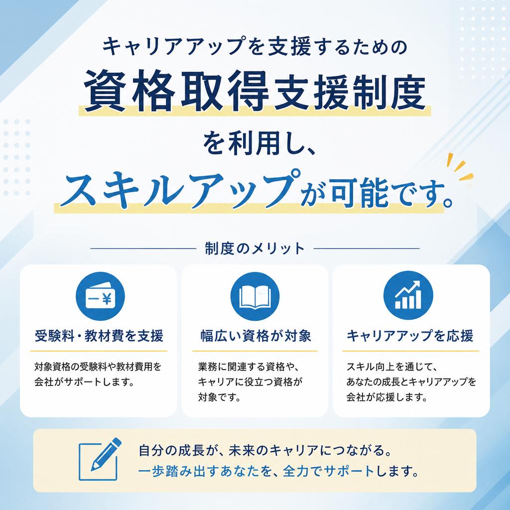 4. 資格取得支援制度