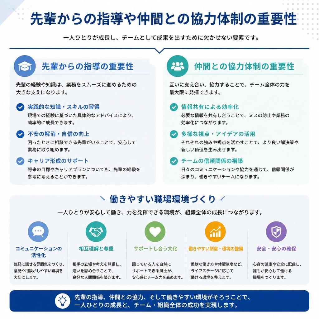 社内のサポート体制が充実！