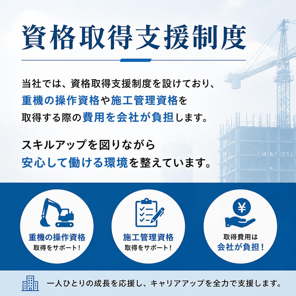 資格取得支援制度