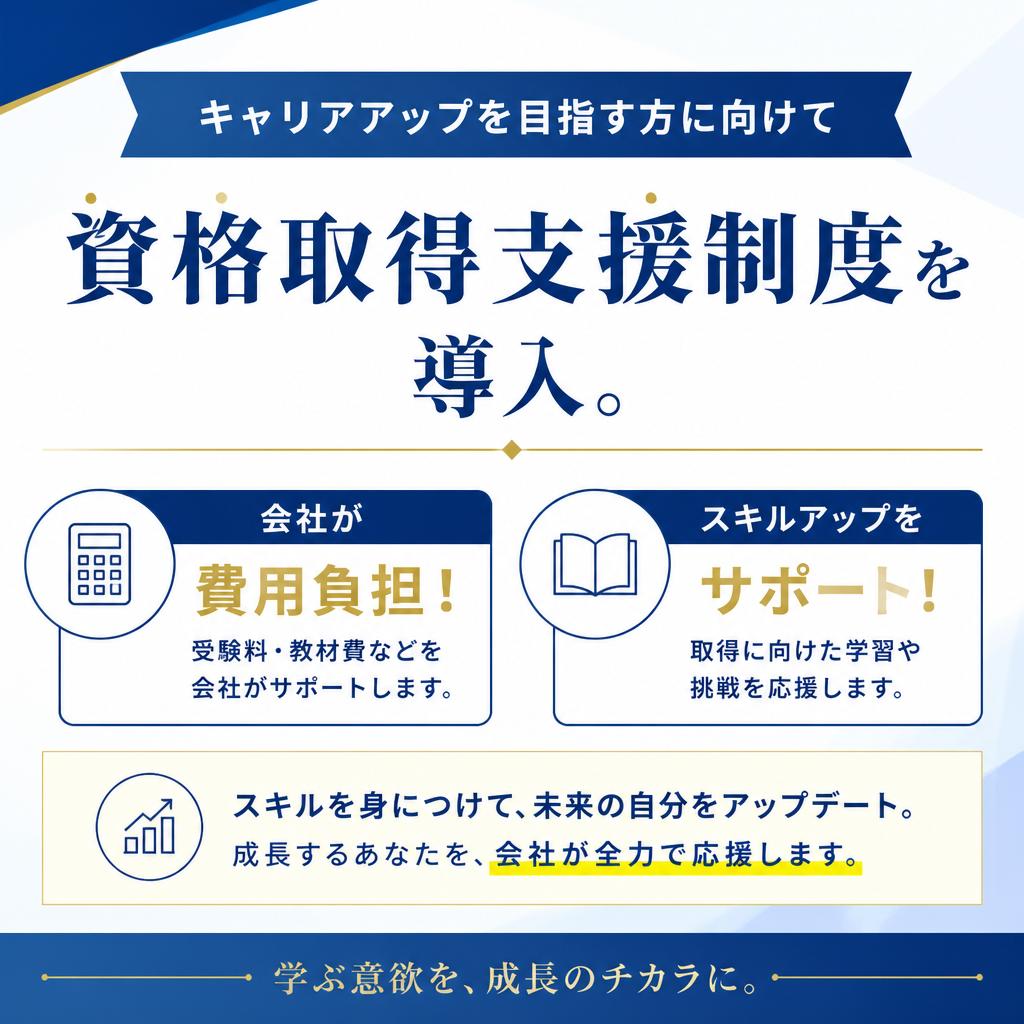 資格取得支援制度
